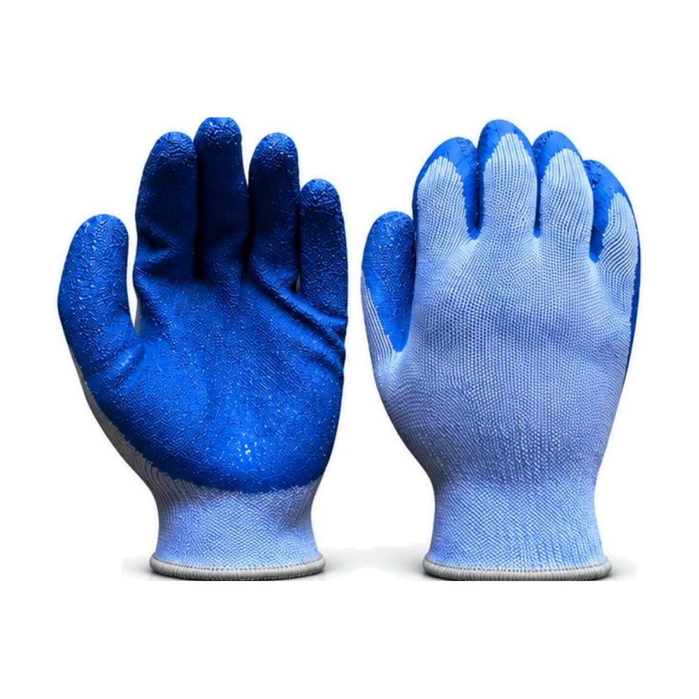 LX02 10G TC Crinkle Latex Coated Gloves