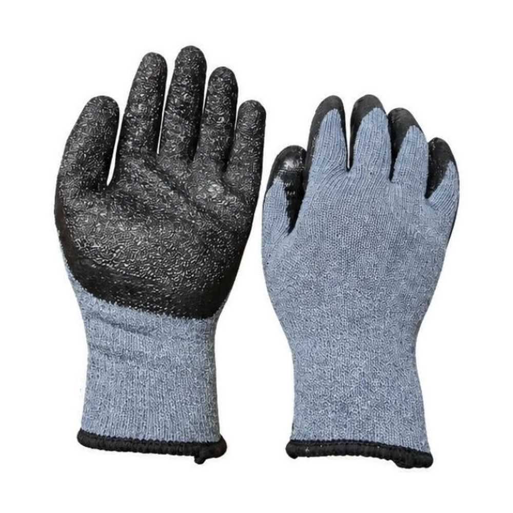 LX04 10G Crinkle Latex Coated Gloves